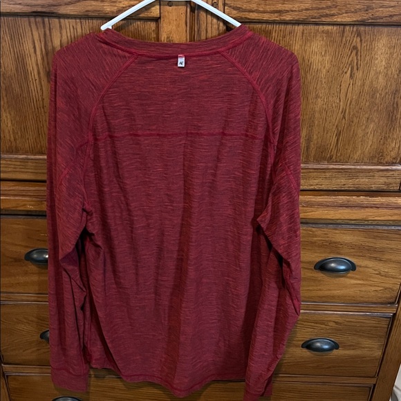 American Eagle Outfitters Maroon Flex Top - Picture 5 of 5